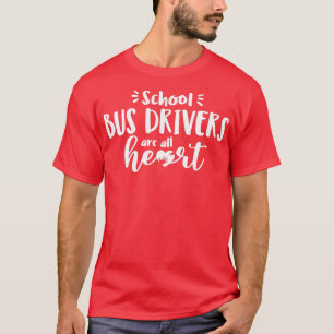 T-shirt Conducteur scolaire chauffeur d'autobus scolaire r
