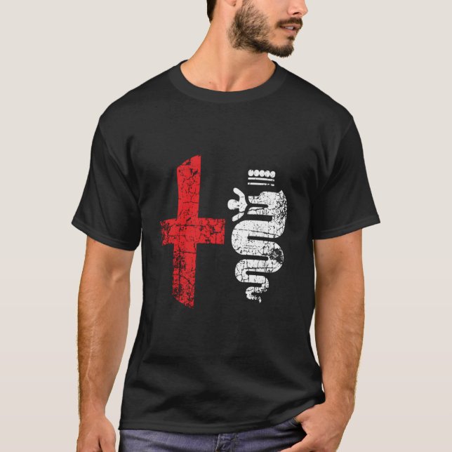 T-shirt Conducteurs Alfa Stylish Grunge (Devant)