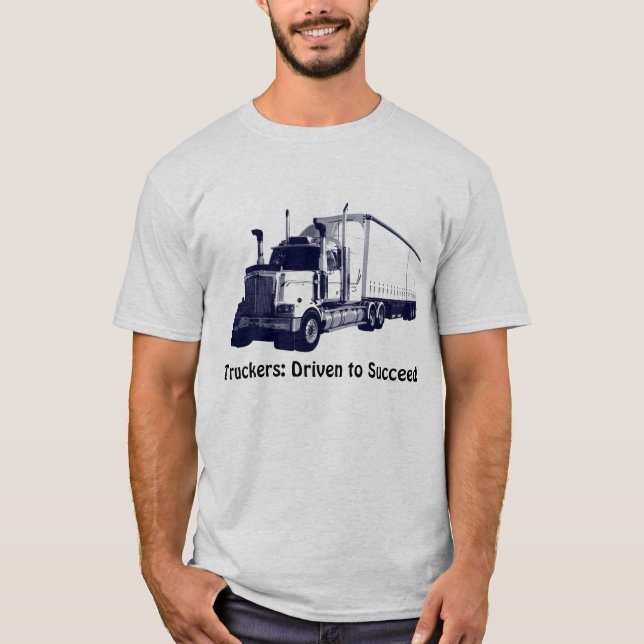 T-shirt Conducteurs et camionneurs Réflexions posi (Devant)