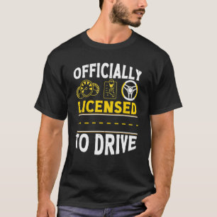 T-shirt Conducteurs passés Tester nouvelle licence de cond