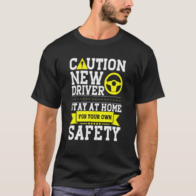 T-shirt Conducteurs passés Tester nouvelle licence de cond (Devant)