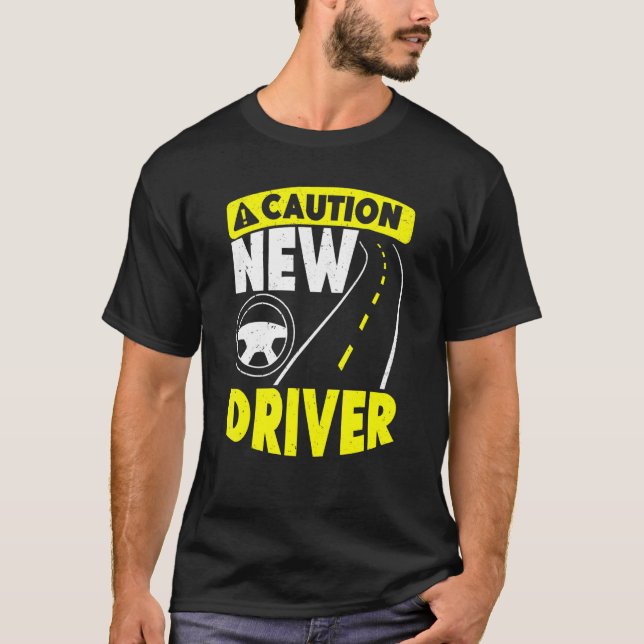 T-shirt Conducteurs passés Tester nouvelle licence de cond (Devant)