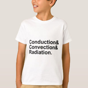 T-shirt Conduction Convection Radiation Transfert de cha