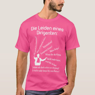 T-shirt Conductor Choir Conductor Orchestra Plaisanterie