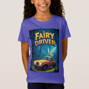 T-Shirt Conductrice Fée Magique Enfants Rêve Conduite 🧚
