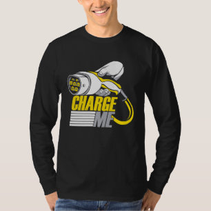 T-shirt Conduire des voitures électriques VE Véhicule élec