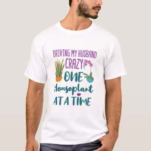 T-shirt Conduire mon mari, c'est fou un ménage à la fois