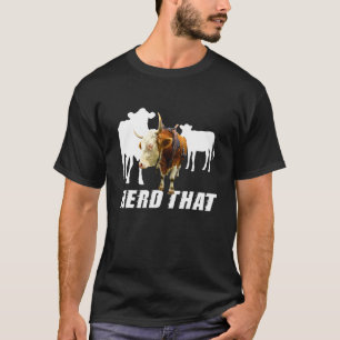 T-shirt Conduisez ces vaches laitières de l'éleveur