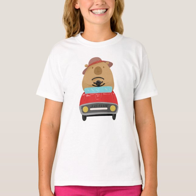 T-shirt Conduite Capybara (Devant)