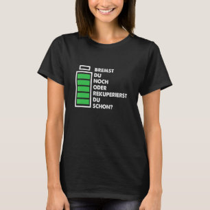 T-shirt Conduite de la batterie de voiture électrique de r