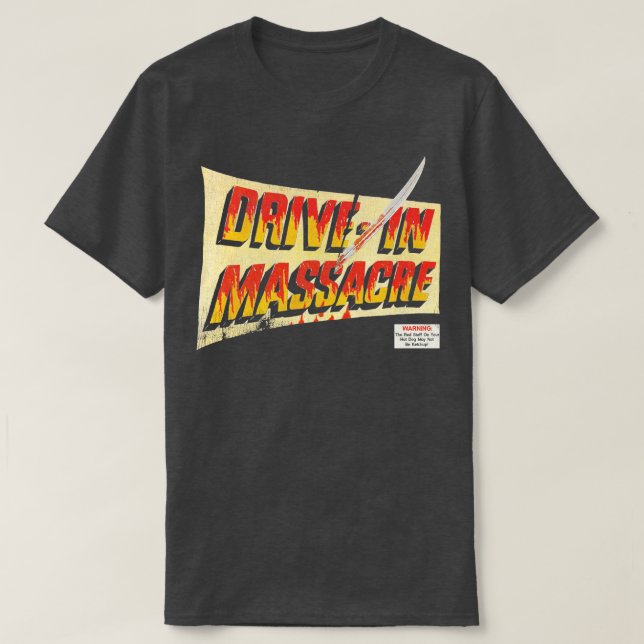 T-shirt Conduite En Massacre 1976 (Design devant)