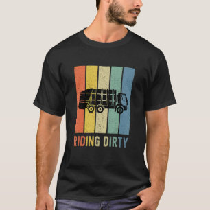 T-shirt Conduite Vide Garbage Camion Recyclage des enfants