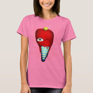 T-shirt Cone Bird Icecream délicieux dessert froid Chemise