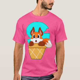 T-shirt cône crème glacée Fox