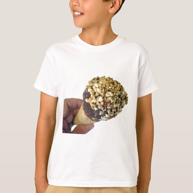 T-shirt Cône de glace de noix (Devant)