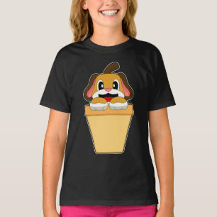 T-shirt Cône de glace pour chien