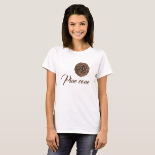T-shirt Cône de pin