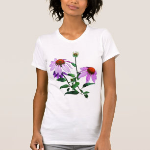 T-shirt Coneflower pourpre