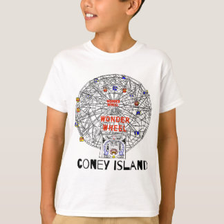 T-shirt Coney Island Brooklyn New York City Ferris Wheel