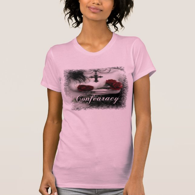 T-SHIRT CONFEARACY GIRL1 (Devant)