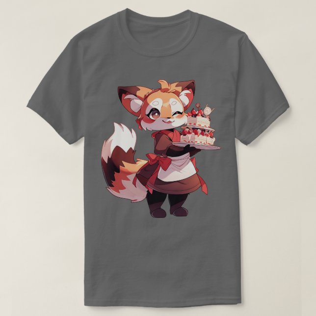 T-shirt Confectionneur Red Panda 3 (Design devant)