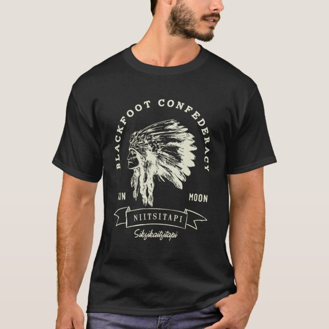 T-shirt Confédération des Pieds-Noirs Chef de la fierté in (Devant)
