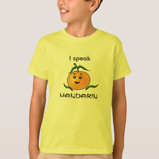 T-shirt Conférencier chinois mandarin amusant