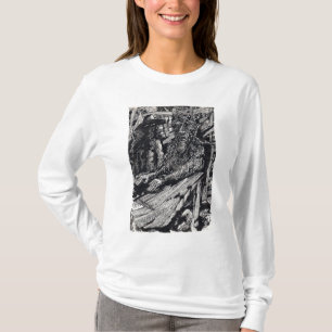 T-shirt "Confess !", dessin à l'encre d'Inde