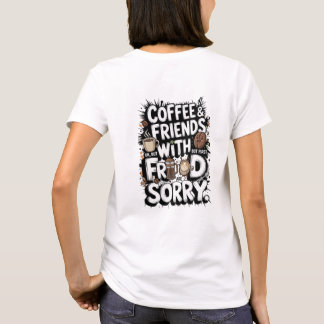 T-shirt Confessions de caféine