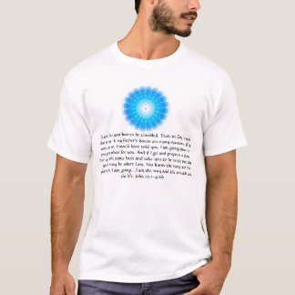 T-shirt Confiance dans Dieu ; faites confiance également
