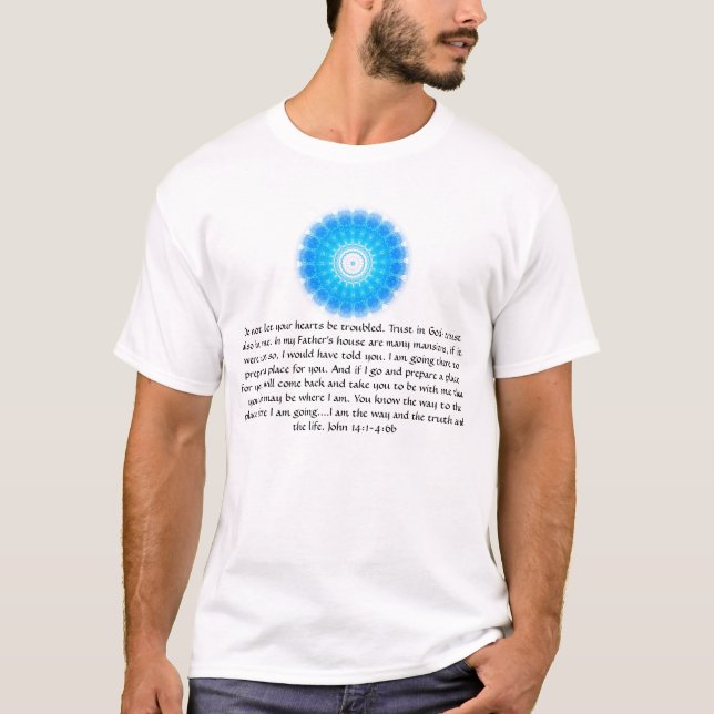 T-shirt Confiance dans Dieu ; faites confiance également (Devant)