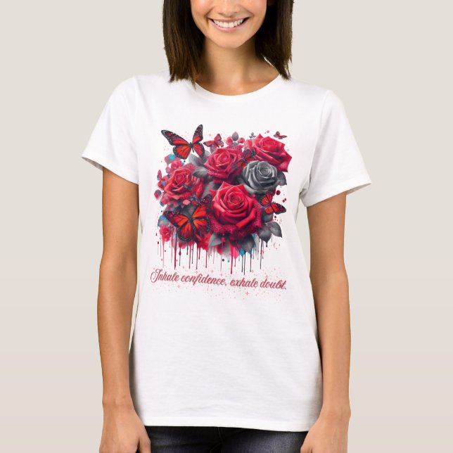 T-shirt Confiance Écarlate (Devant)