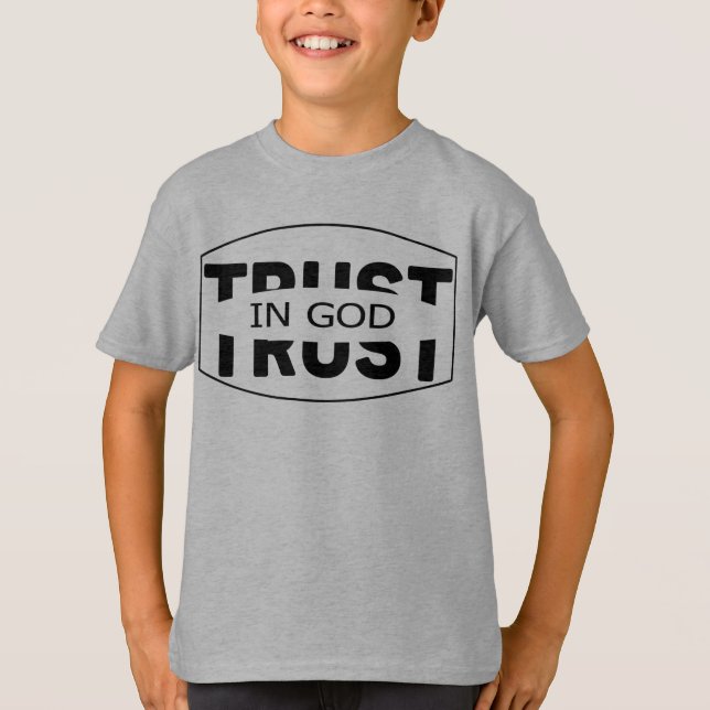 T-SHIRT CONFIANCE EN DIEU (Devant)