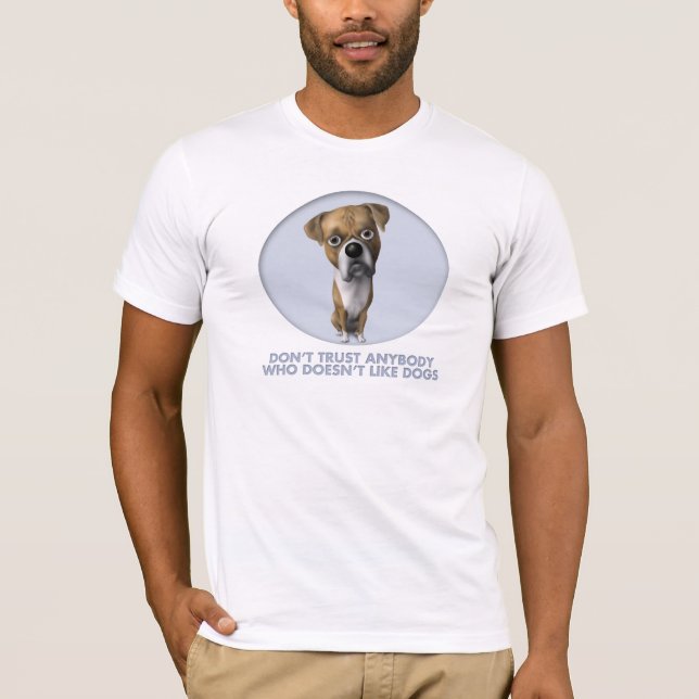 T-shirt Confiance (Uncropped) de boxeur (Devant)