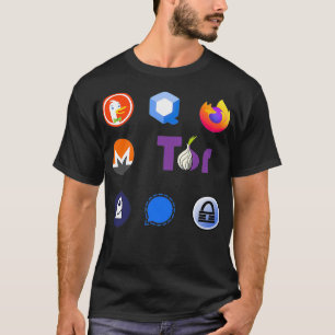 T-shirt Confidentialité sticker pack cadeau Signal Firefox