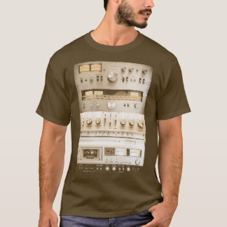 T-shirt Configurer le système audio HiFi Vintage Média mix