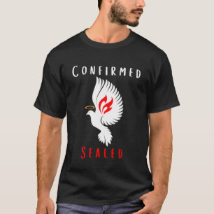 T-shirt Confirmation catholique Confirmé Esprit Saint scel