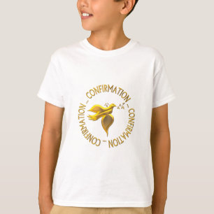 T-shirt Confirmation d'or et Esprit Saint