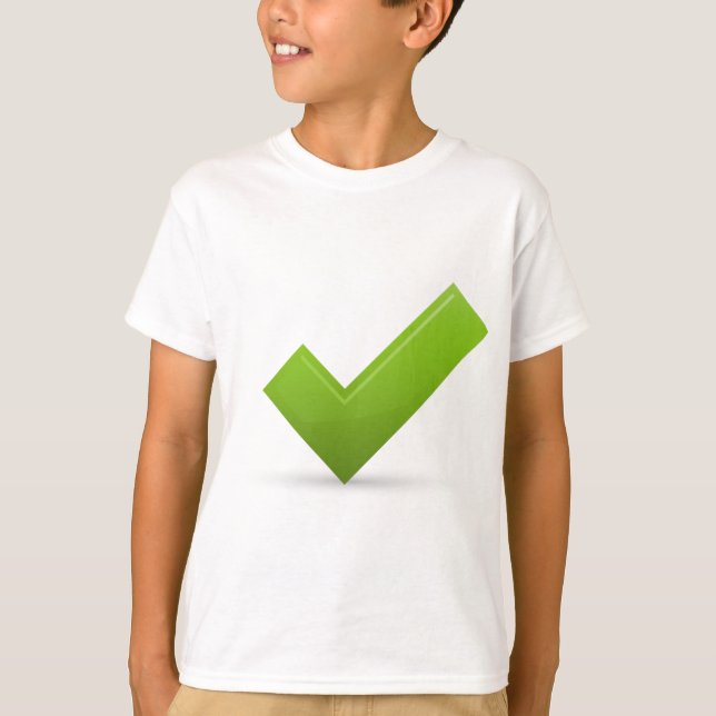 T-shirt confirmer-679245 MARQUE DE CONTRÔLE VERT JOURNAL S (Devant)