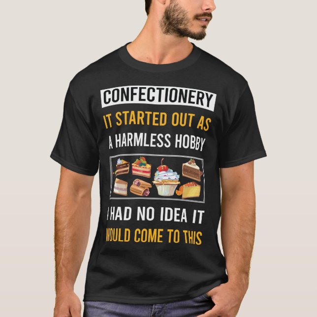 T-shirt Confiserie de loisirs inoffensifs (Devant)