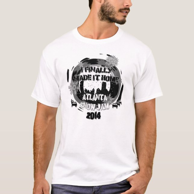 T-shirt Confiture Atlanta 2014 de neige "je lui ai enfin (Devant)