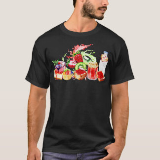 T-shirt Confiture et fruits