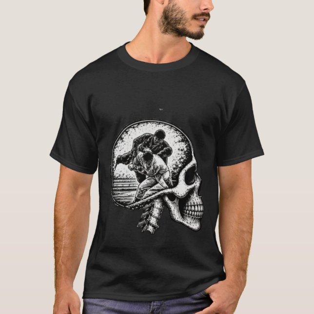 T-shirt Conflit de Bague de Crâne (Devant)