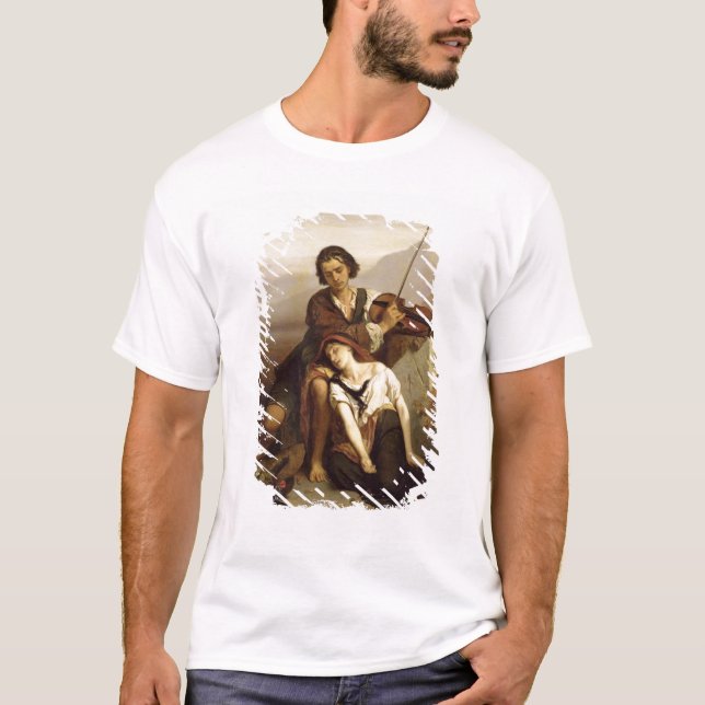 T-shirt Confort dans la peine, c.1852 (Devant)