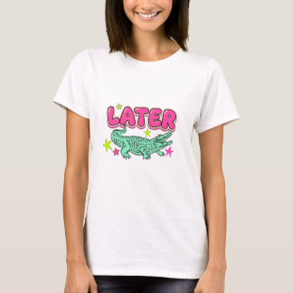 T-Shirt Confort Été Crocodile Plus Tard
