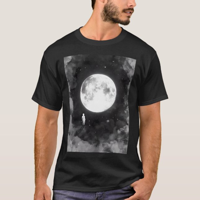 T-shirt Confrontation lunaire (Devant)