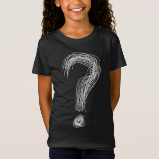 T-Shirt Confused Scribble Question Mark Chaos Overthinking