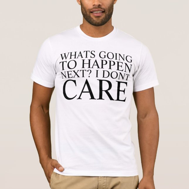 T-shirt confusion/apathie (Devant)