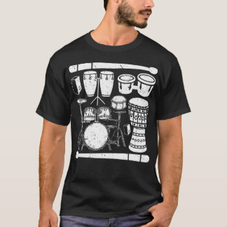 T-shirt Congas et équipement de congas - Tambours congas