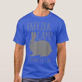 T-shirt Congélateur Camp Jardin Viande Rabbit Homestead 